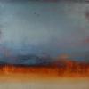 as meaning falls away
36"  x 36"
oil, gold leaf on marble ground